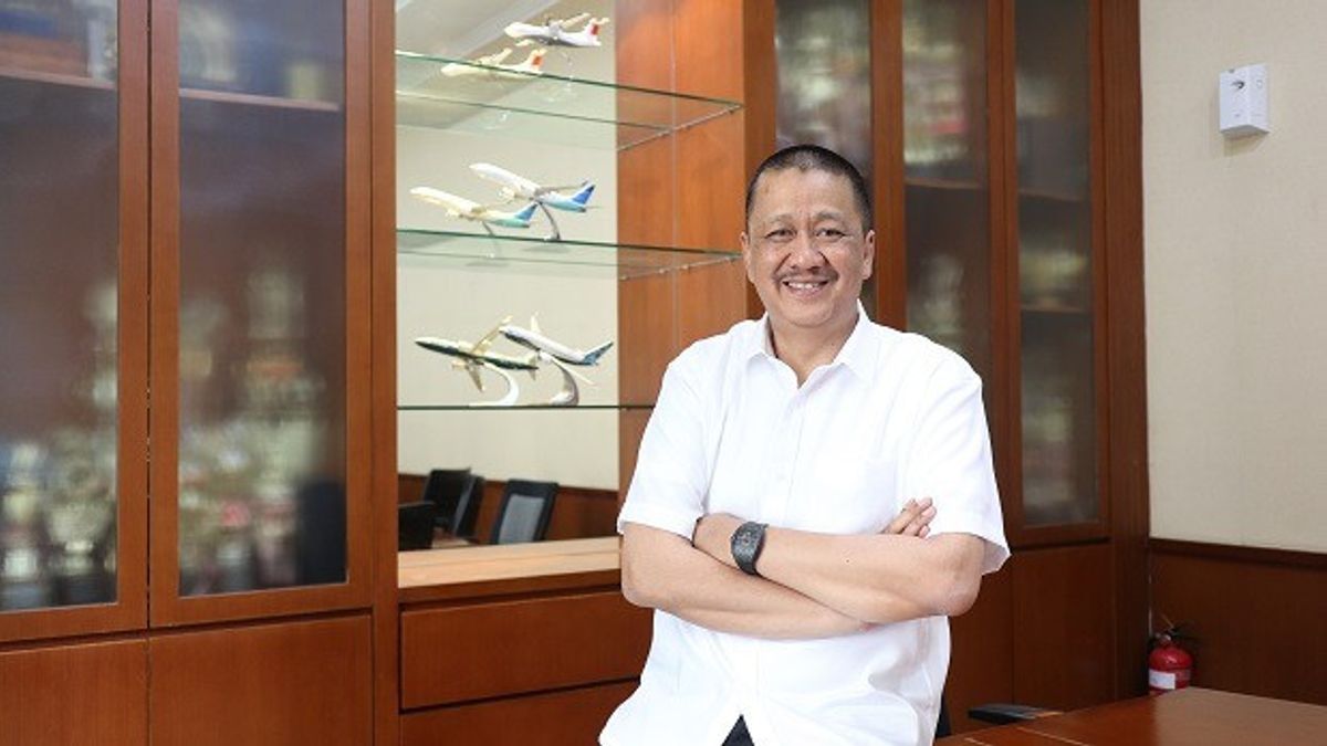 Direktur Utama Garuda Indonesia, Irfan Setiaputra. (Foto: Istimewa)